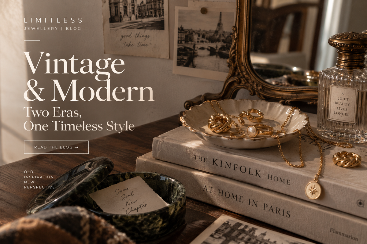 How to Mix Vintage & Modern Jewellery