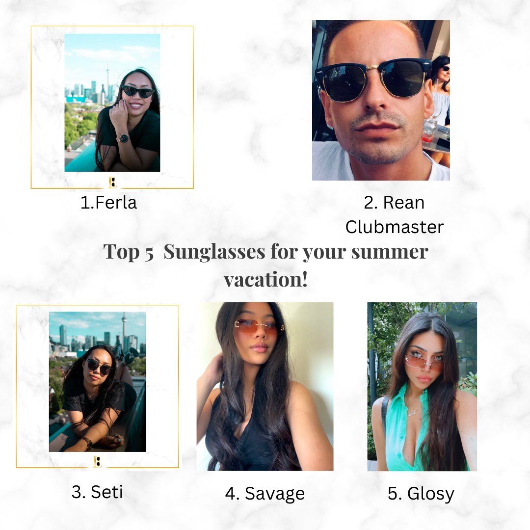 Affordable Sunglasses to Rock Your Vacation Look - Limitless Jewellery