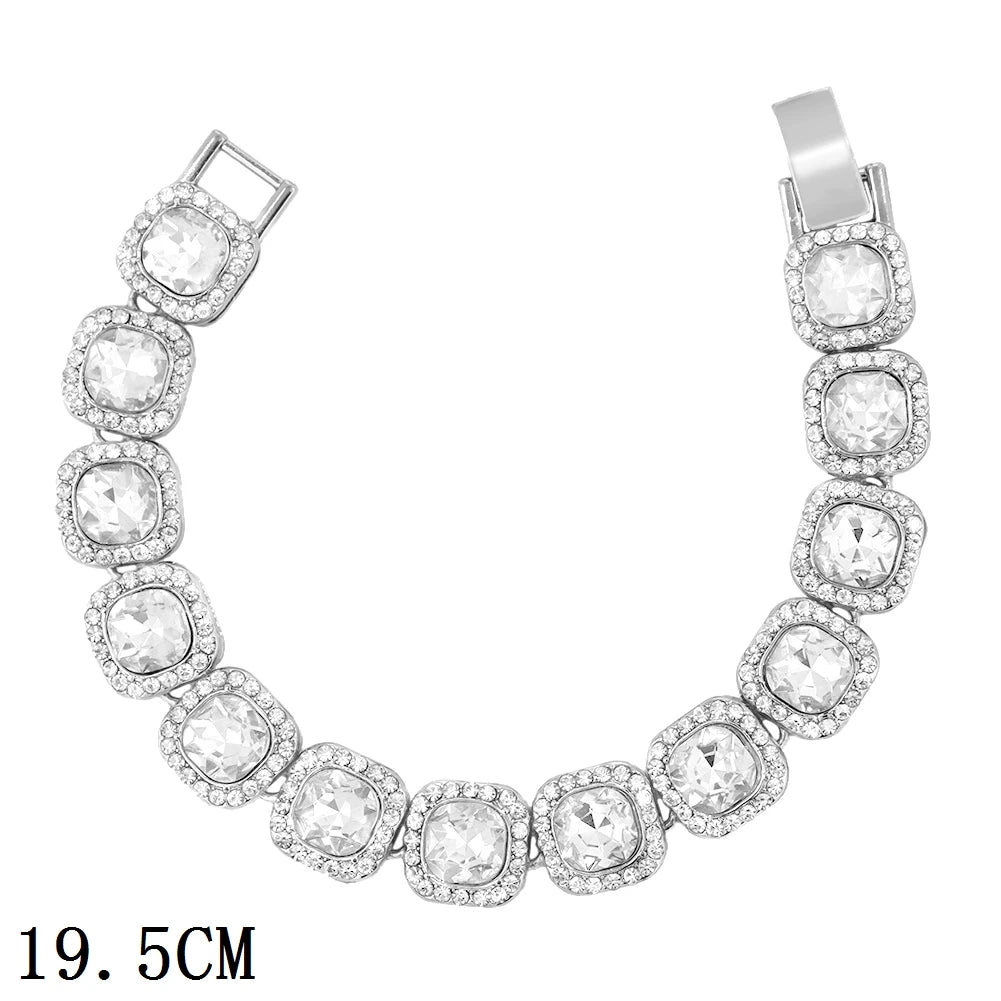 12mm Iced Out Cuban Bracelet - Limitless Jewellery