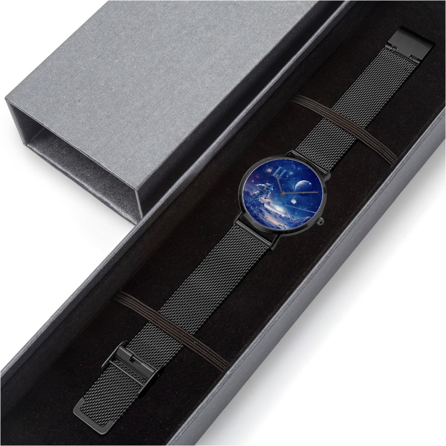 Space Galaxy Astronaut Watch