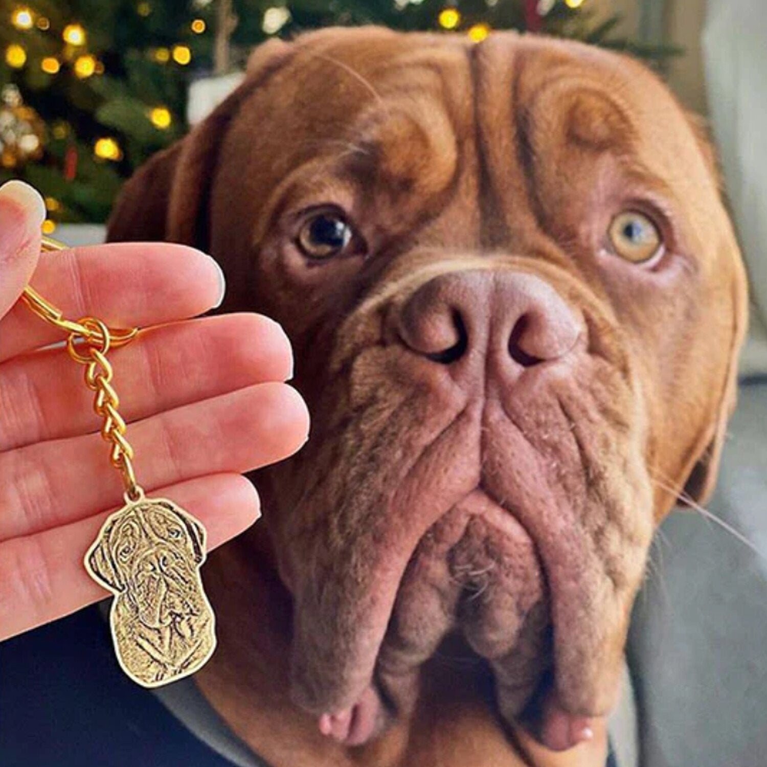 Personalized Photo with Nameplate Necklace