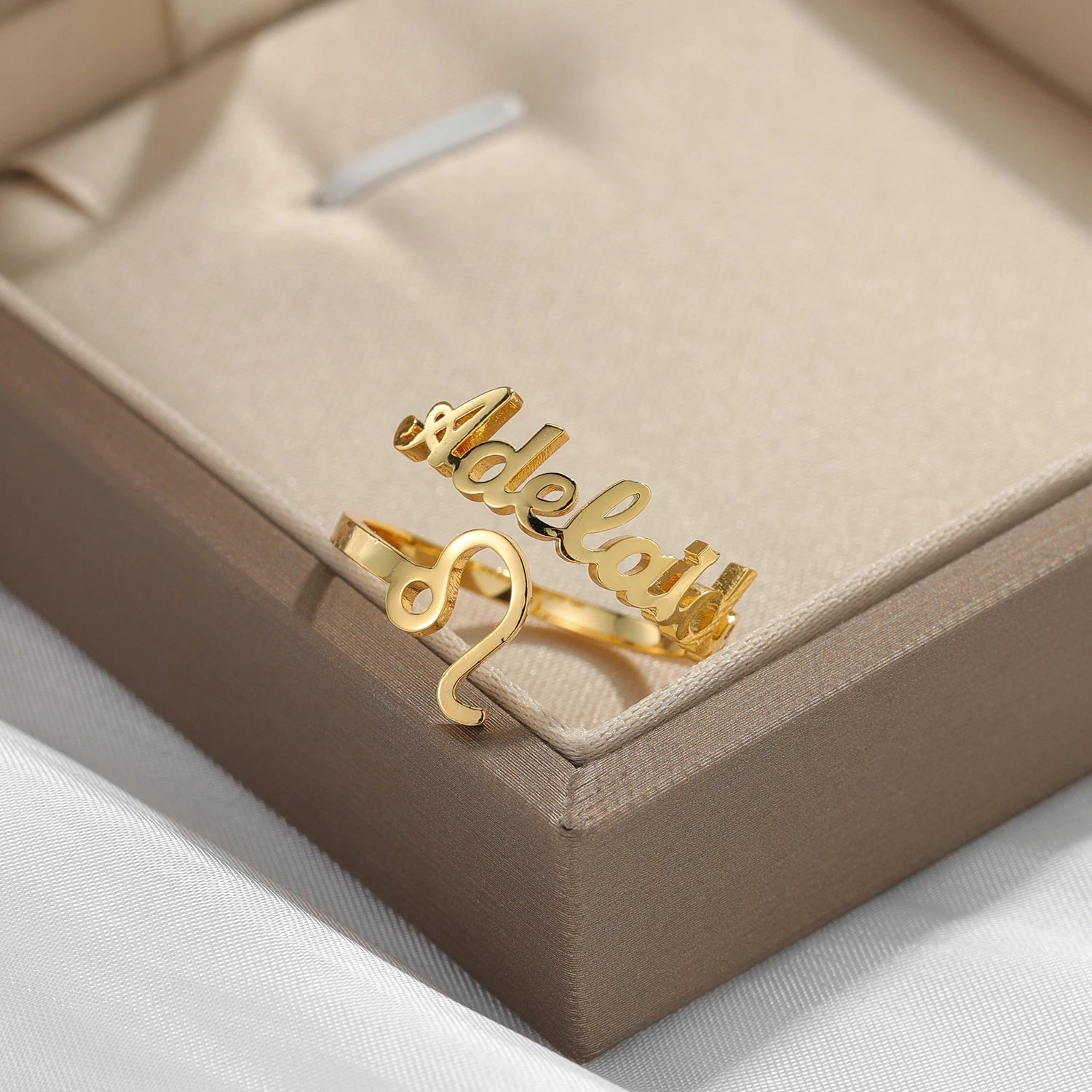 Personalized Astrology Sign Ring