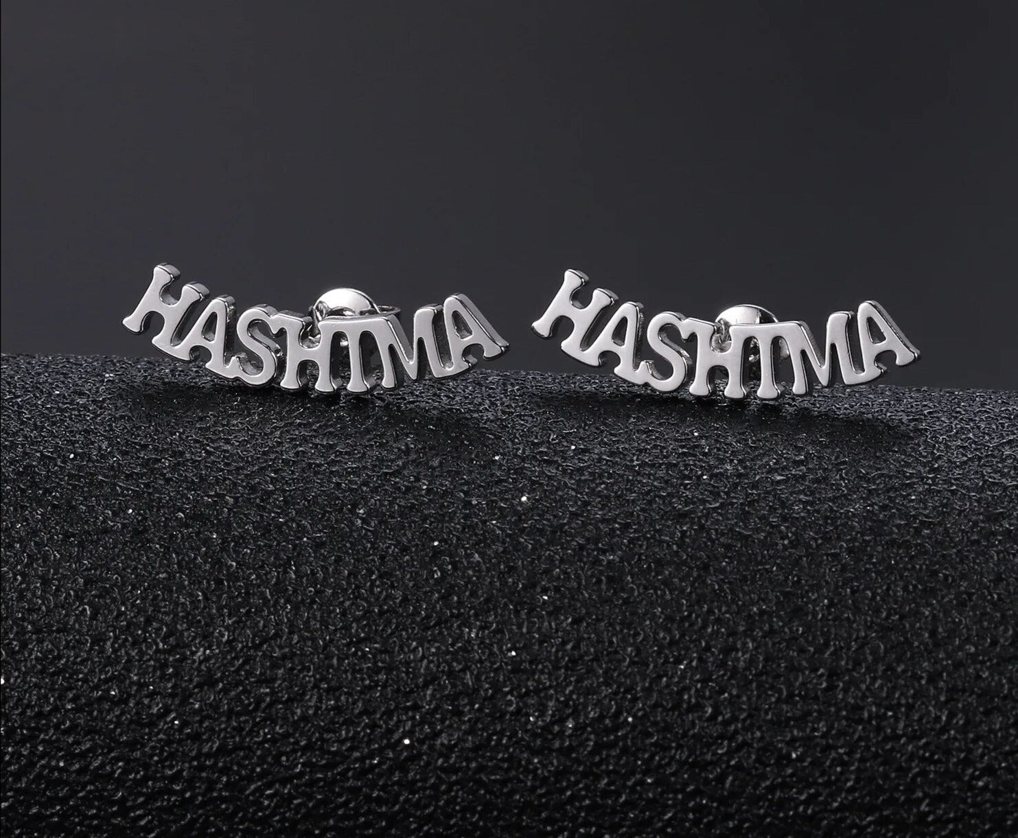 Personalized Pair Name Earrings
