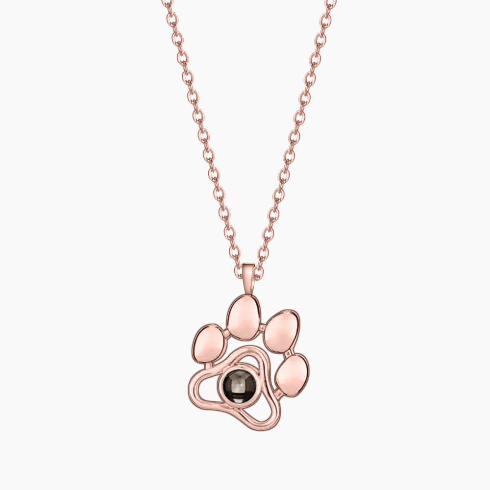 Pet Projection Photo Necklace