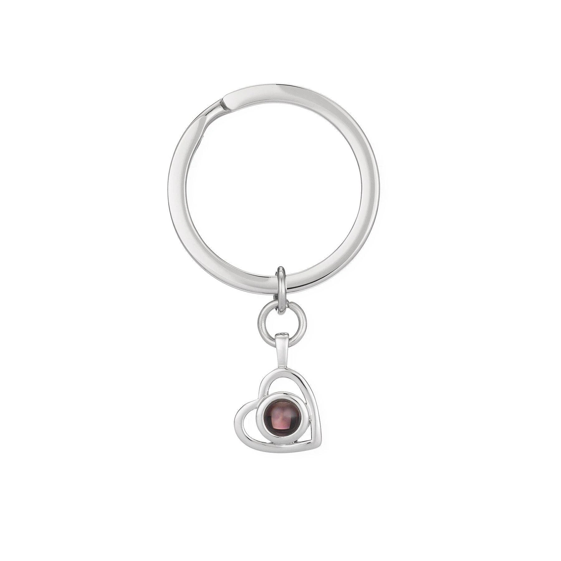 Heart Projection Photo Necklace