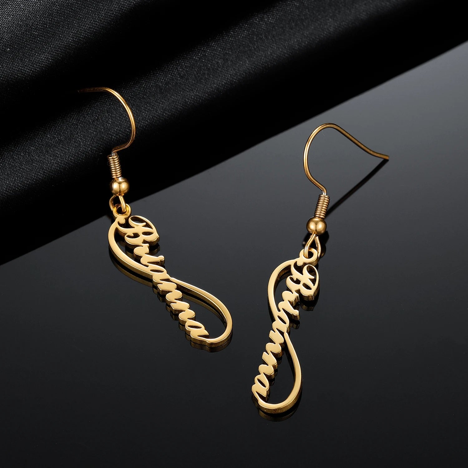 Personalized Cursive Earrings