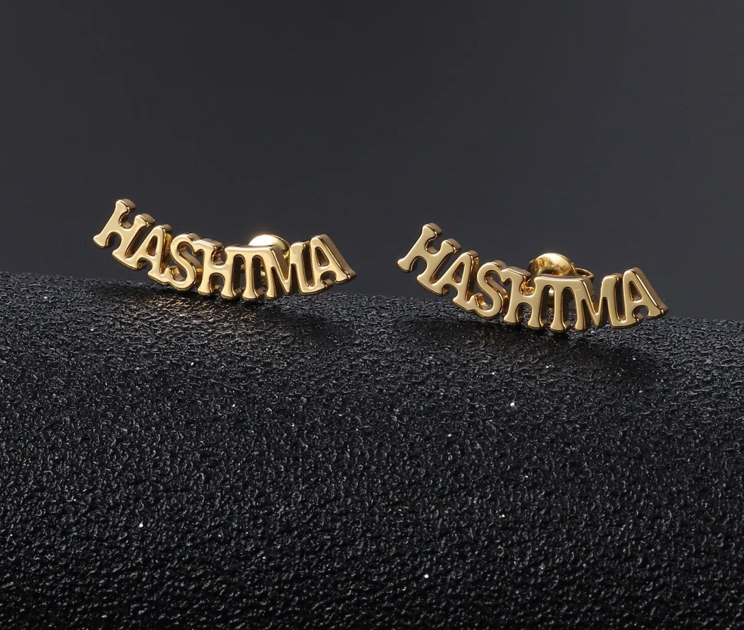 Personalized Pair Name Earrings