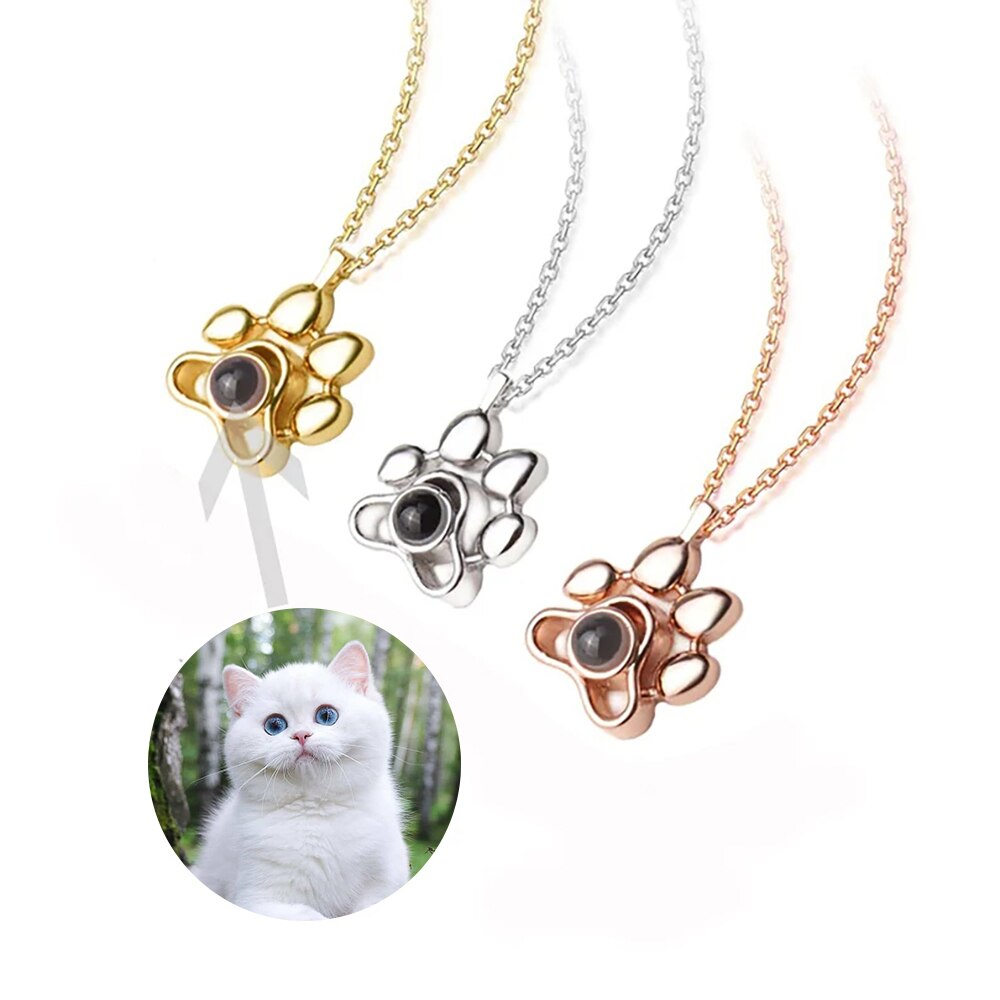 Pet Projection Photo Necklace