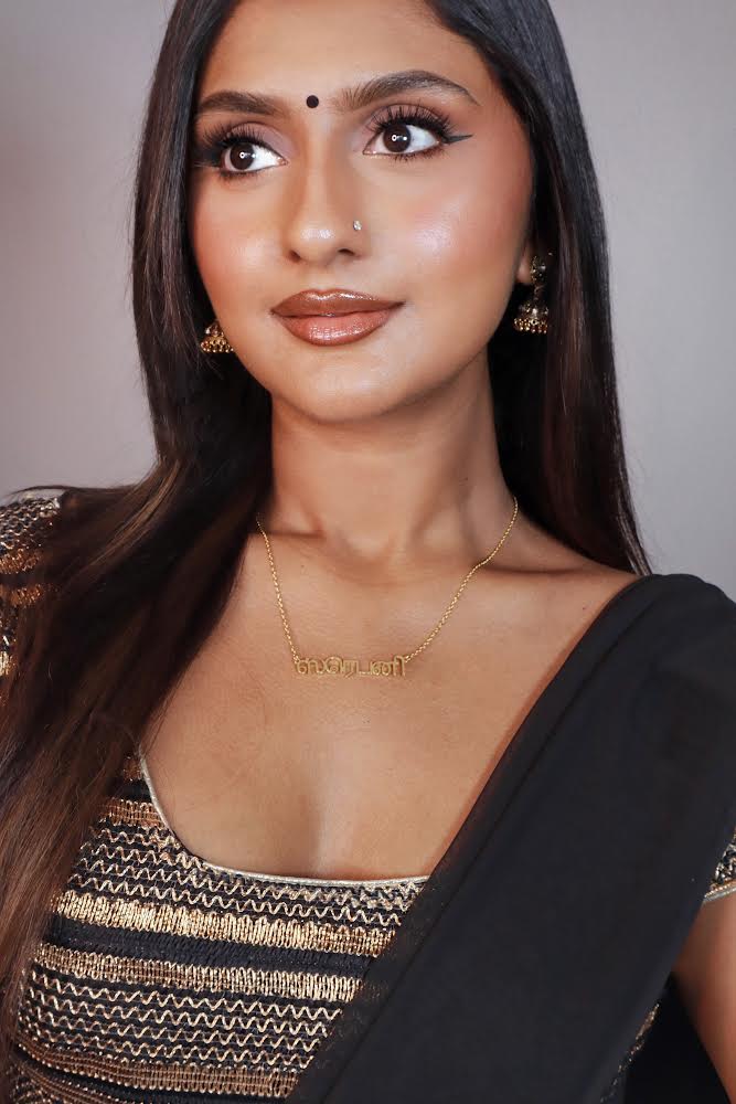 Personalized Tamil Necklace