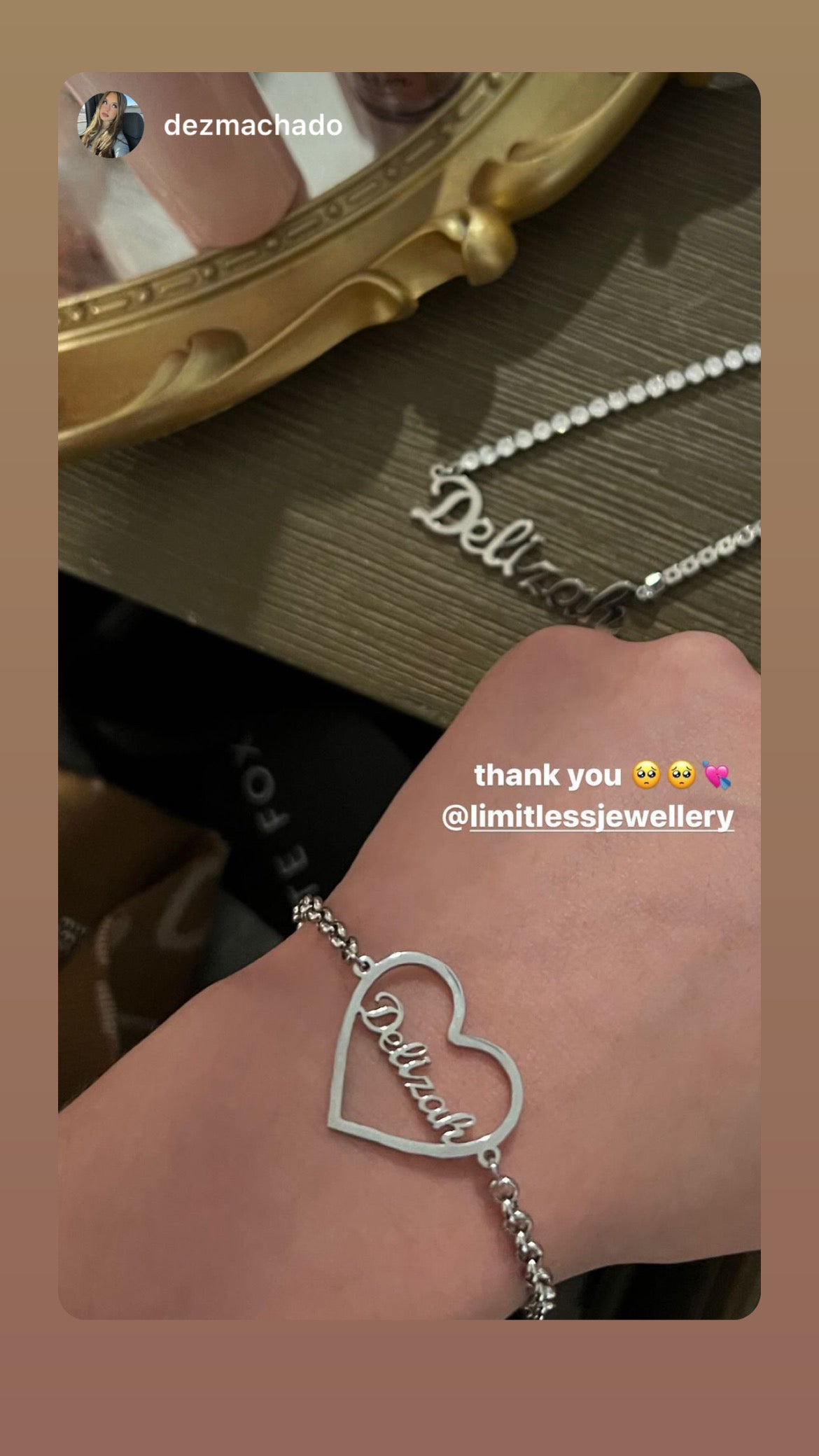 Personalized Heart Bracelet - Limitless Jewellery