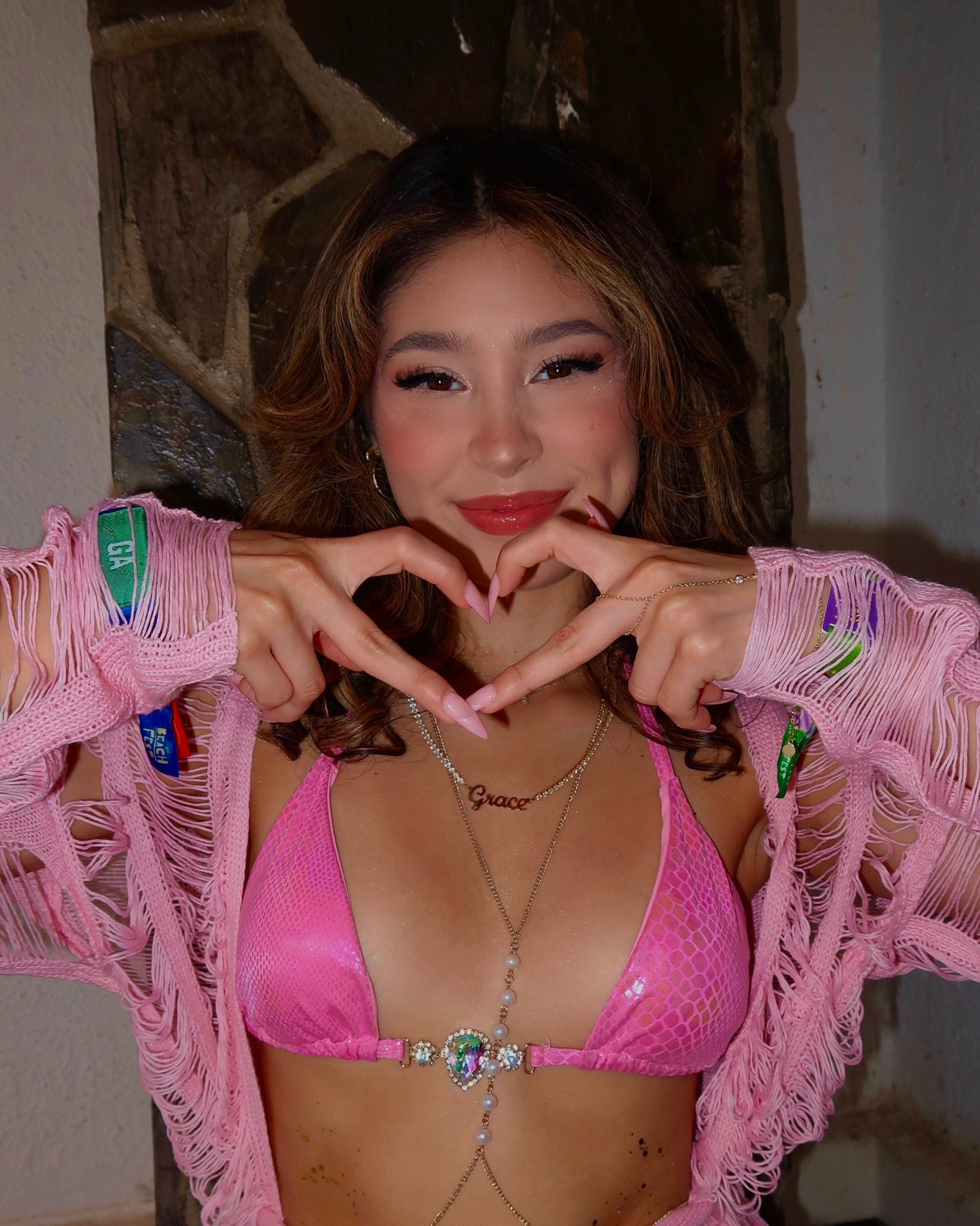 Personalized ICY Miami Tennis Necklace