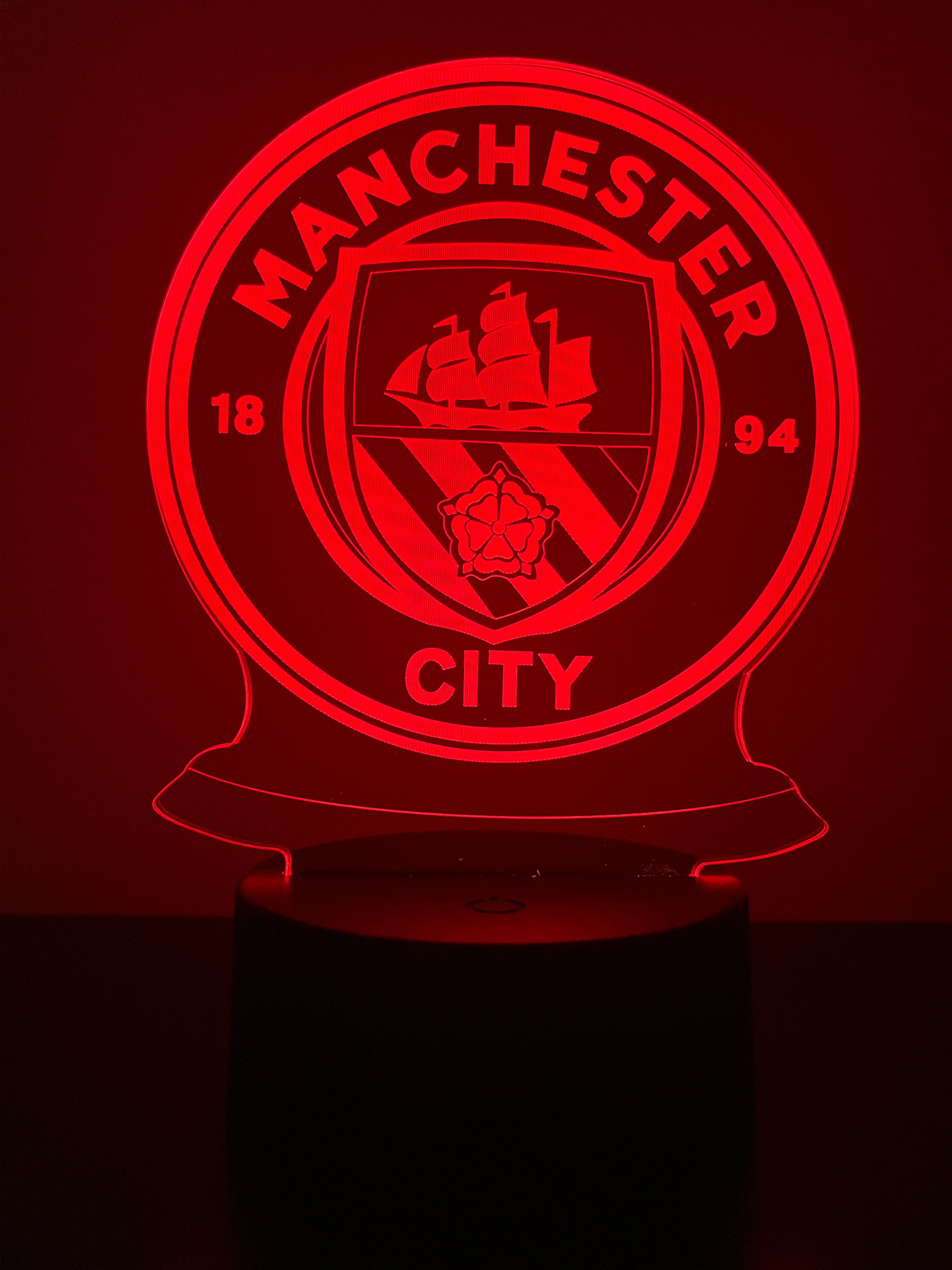 Manchester City F.C. Lamp