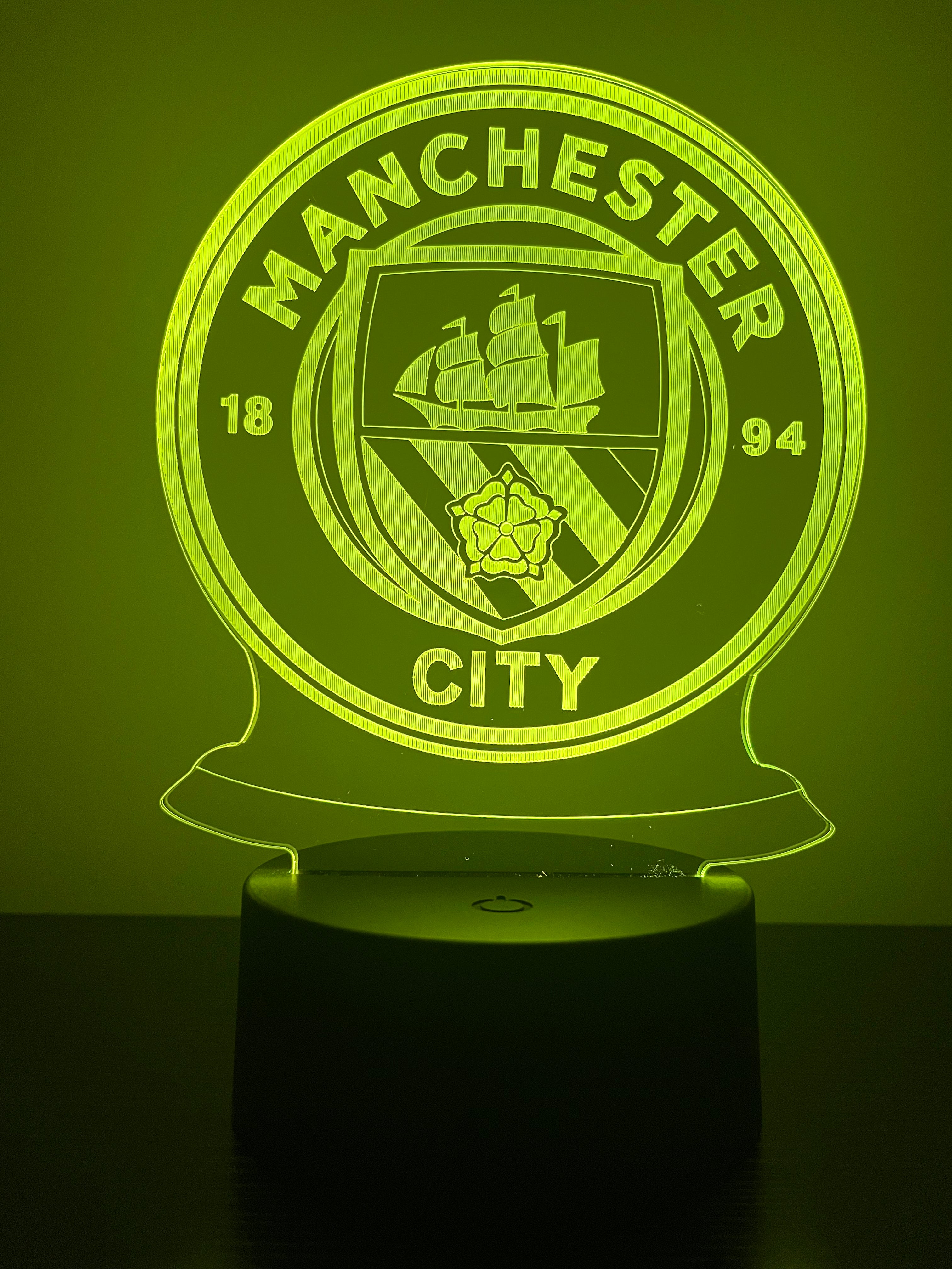 Manchester City F.C. Lamp