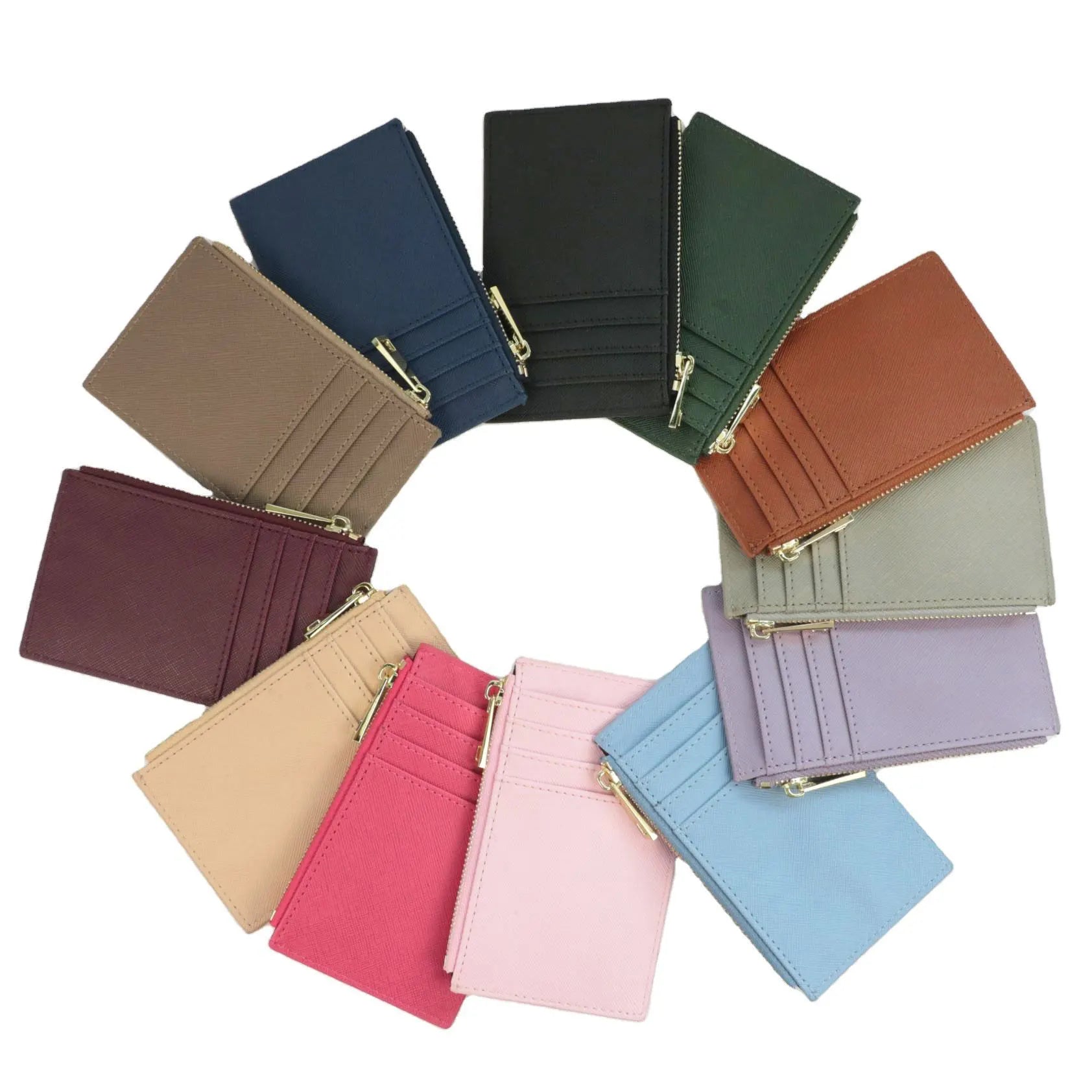 Personalized Monogram Sideway Card Holder