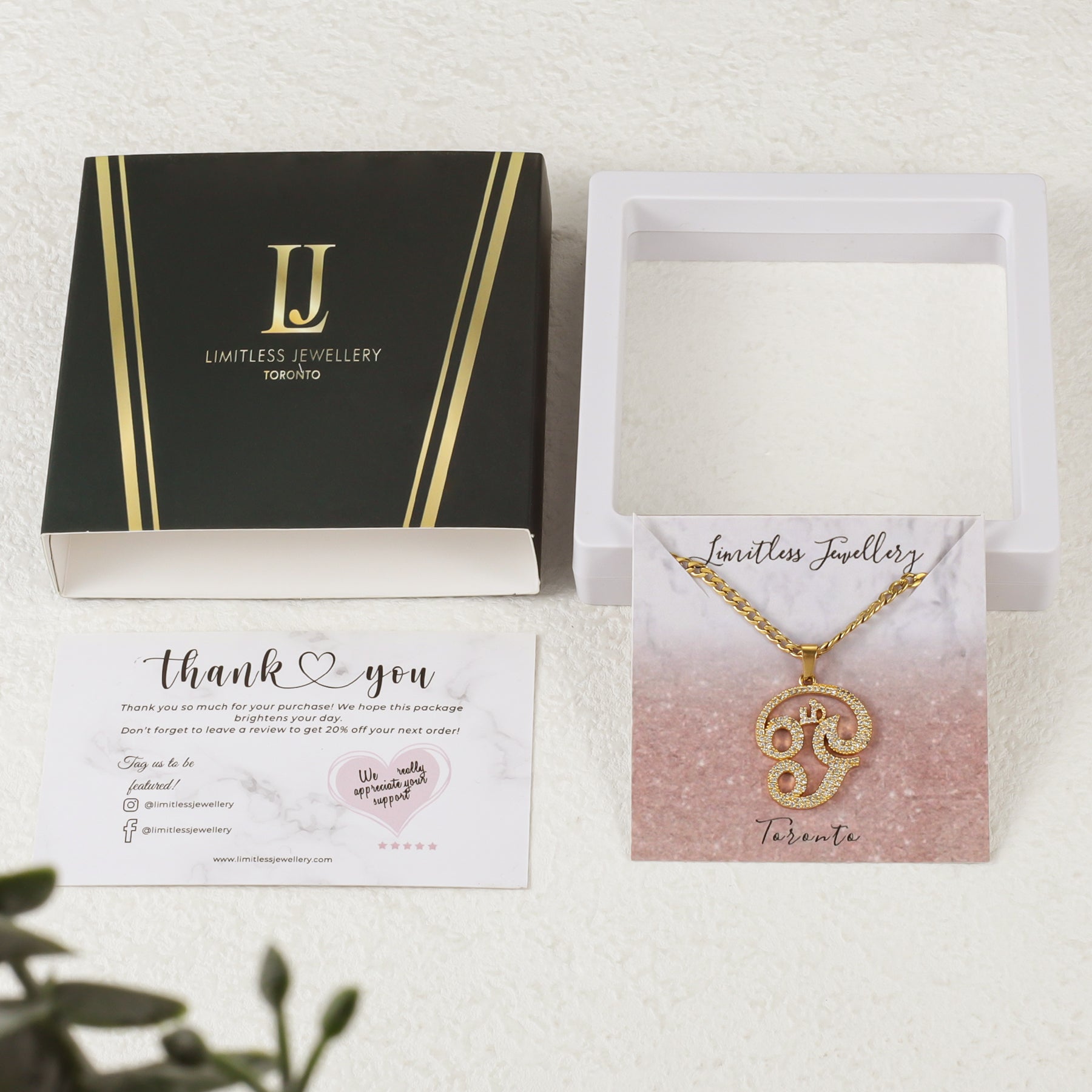 Iced Tamil Om Pendant Necklace