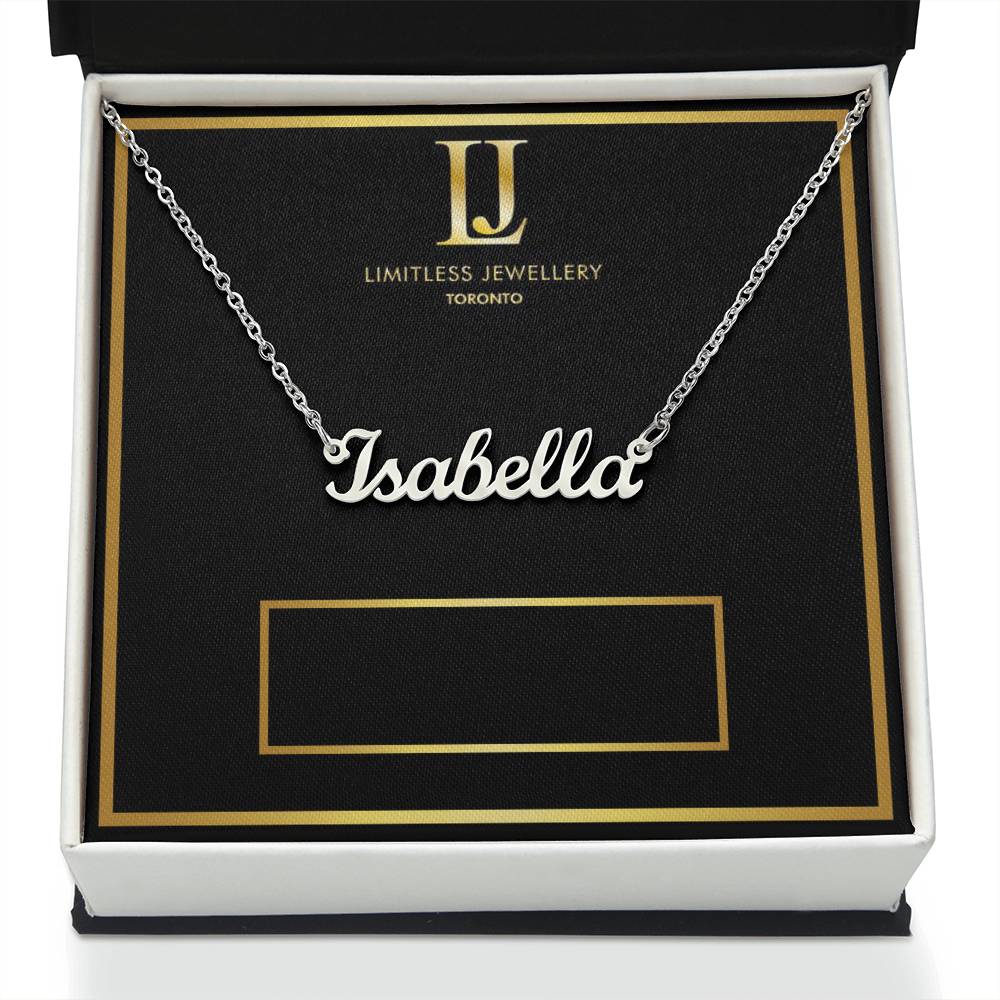 Personalized Brand Ambassador Name Necklace