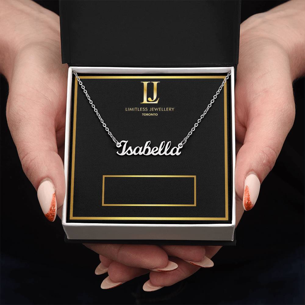 Personalized Brand Ambassador Name Necklace