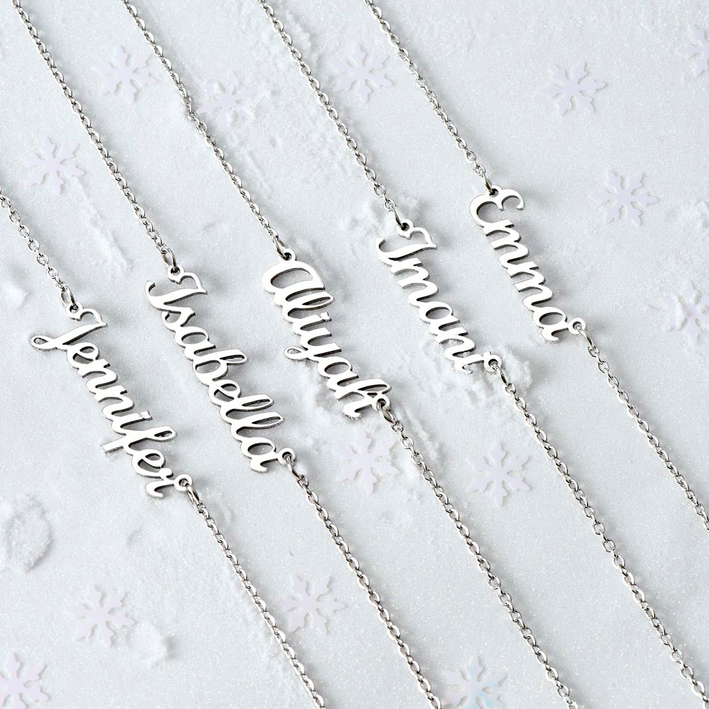 Personalized Classic Necklace l Fast Shipping US