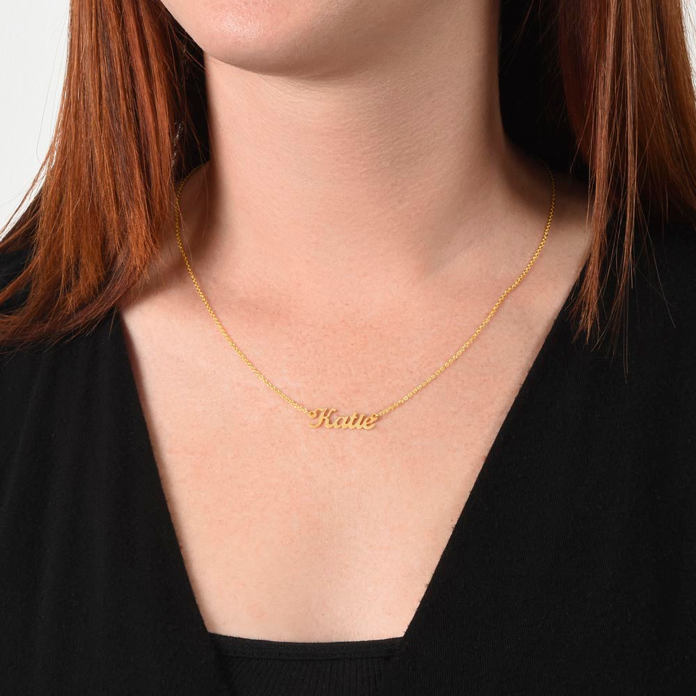 Personalized Classic Necklace l Fast Shipping US