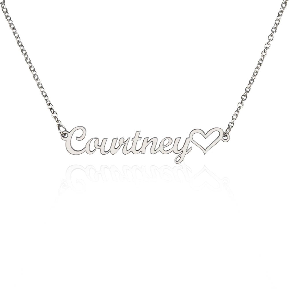 Personalized Classic Heart Necklace