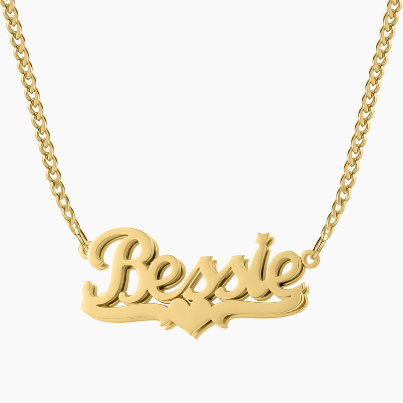 A-Z Initial kids necklace - Limitless Jewellery