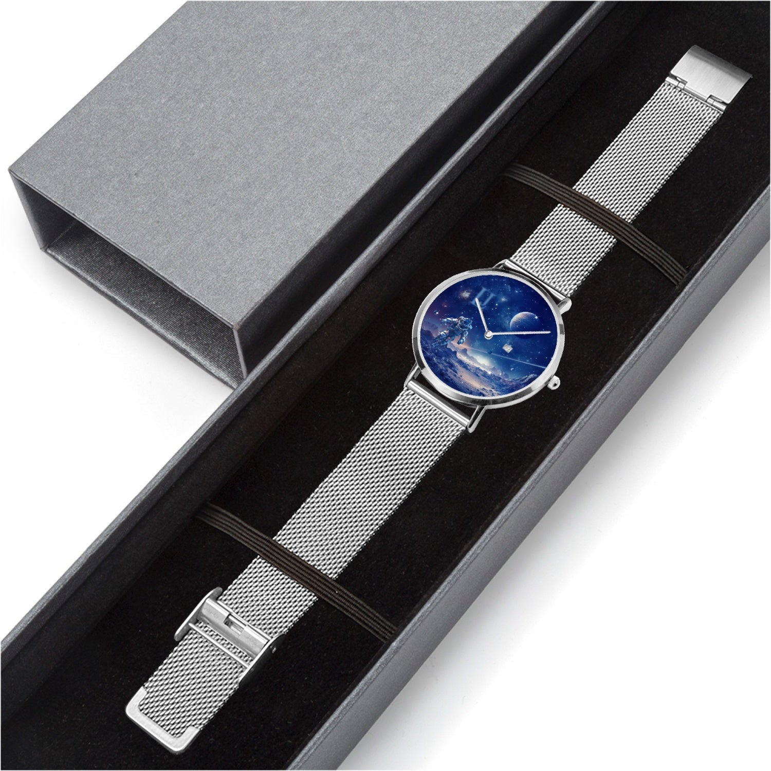 Space Galaxy Astronaut Watch