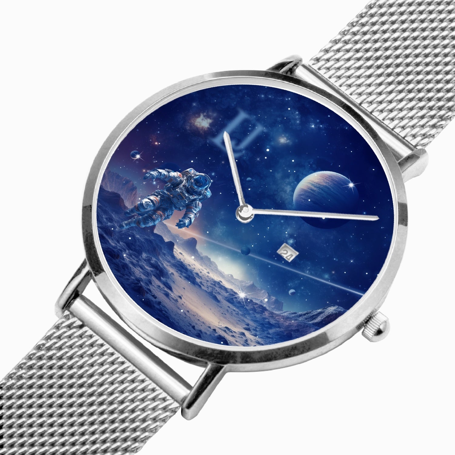 Space Galaxy Astronaut Watch