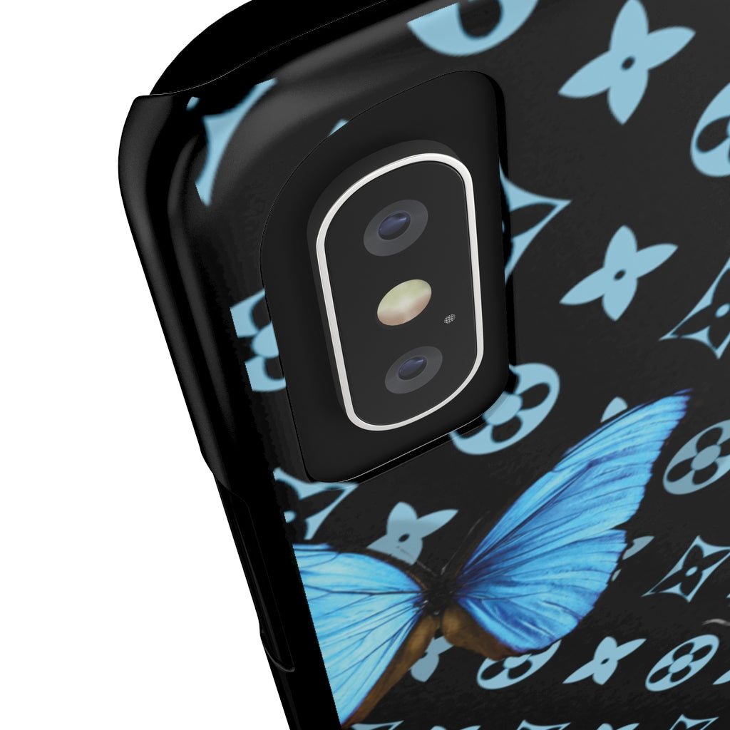 Butterfly Floral Print Slim Phone Case - Limitless Jewellery