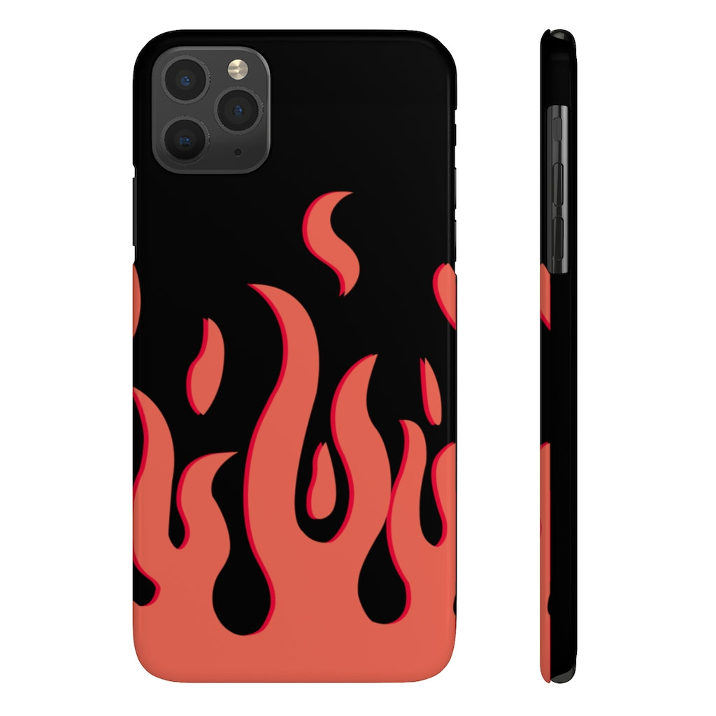 Fire Flames Case Mate Slim Phone Cases