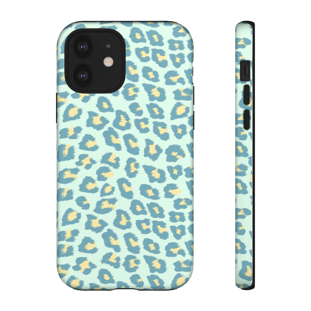 Green Cheetah Leopard Phone Case