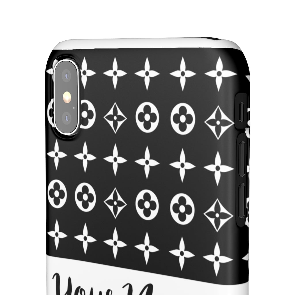 Personalized Floral Print Phone Case - Limitless Jewellery