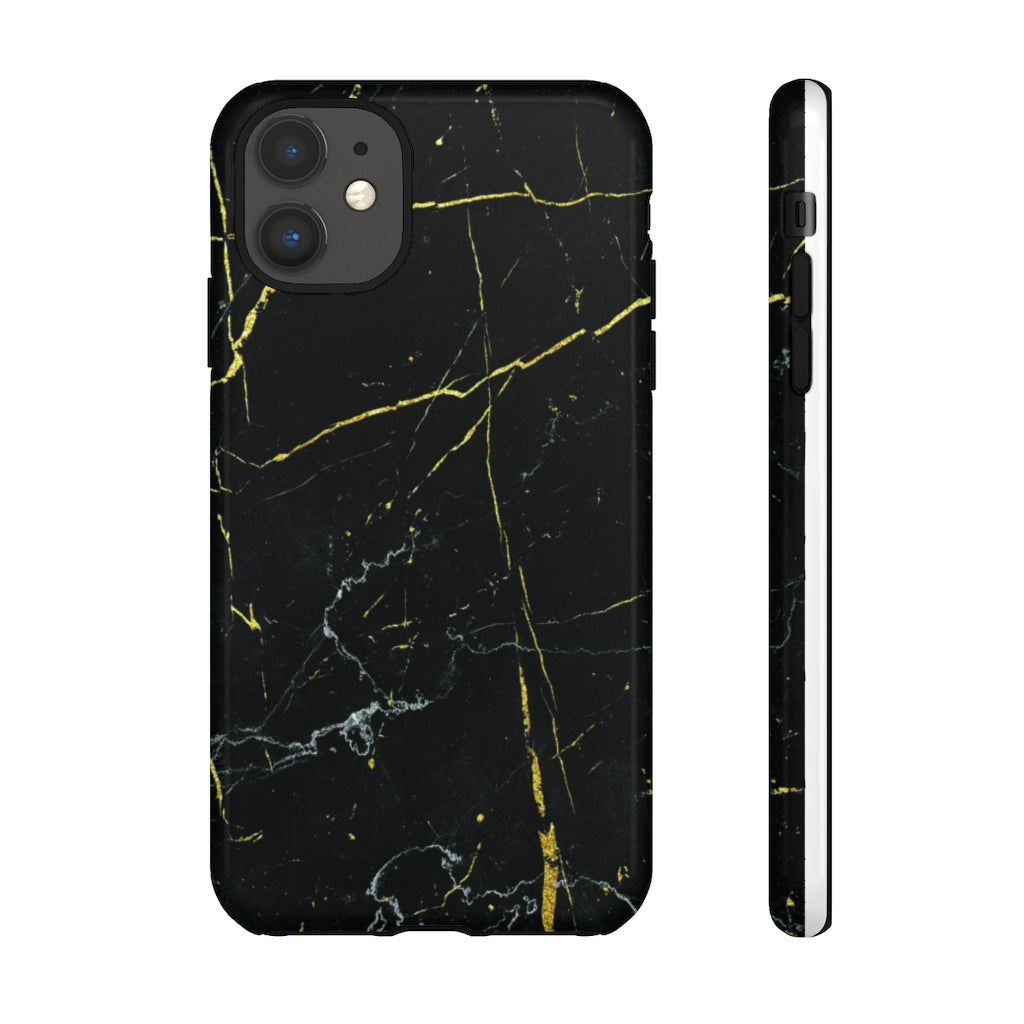 Dark Marble Tough Case - Limitless Jewellery