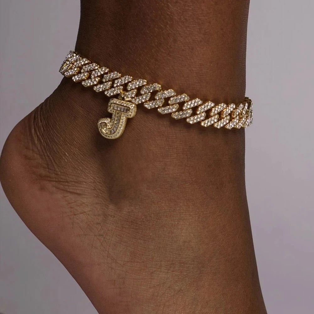 15mm Cuban Link Anklet Bracelet - Limitless Jewellery