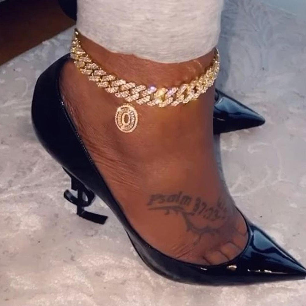 15mm Cuban Link Anklet Bracelet - Limitless Jewellery