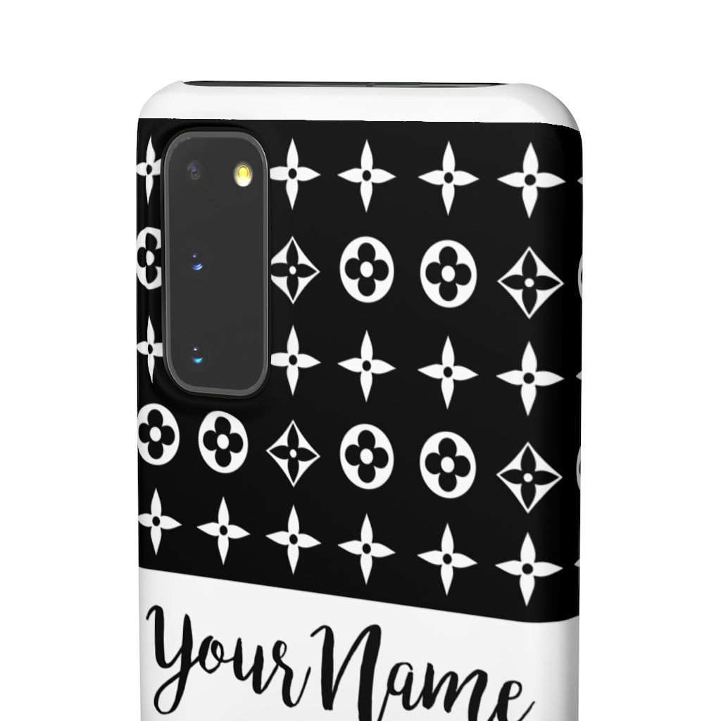 Personalized Floral Print Phone Case - Limitless Jewellery