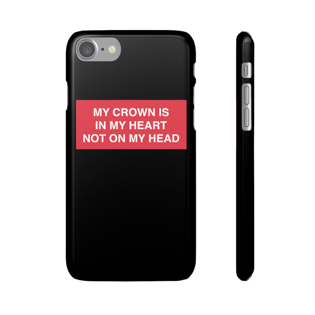 My Crown Is In My Heart Not On My Head - Limitless Jewellery
