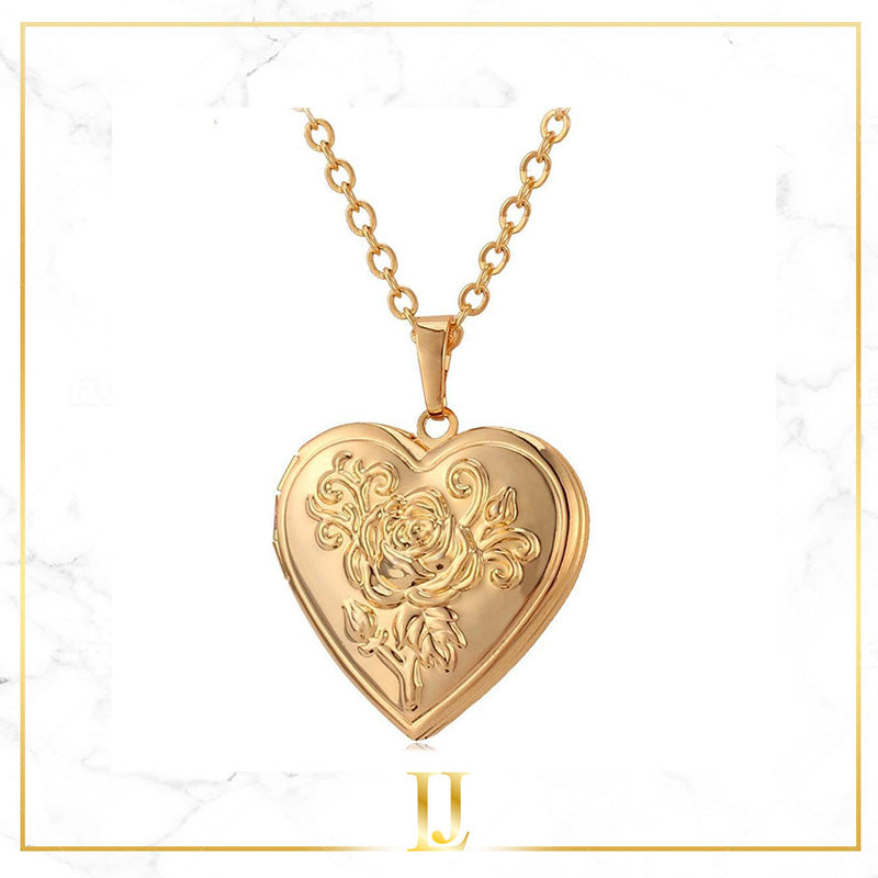Heart Locket Pendant Necklace - Limitless Jewellery