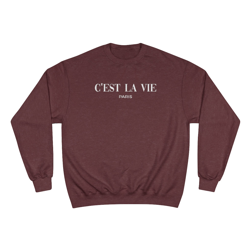 C'est La Vie Champion Sweatshirt - Limitless Jewellery