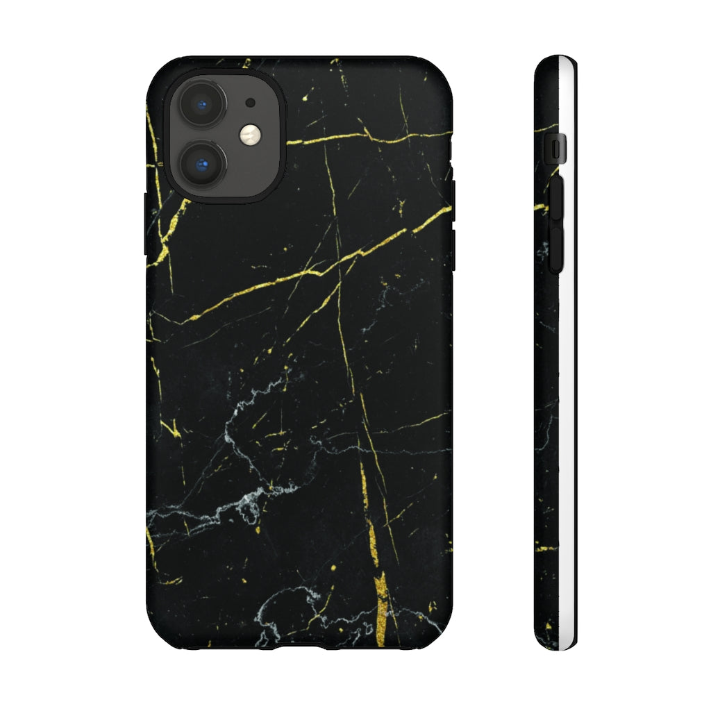 Dark Marble Tough Case - Limitless Jewellery