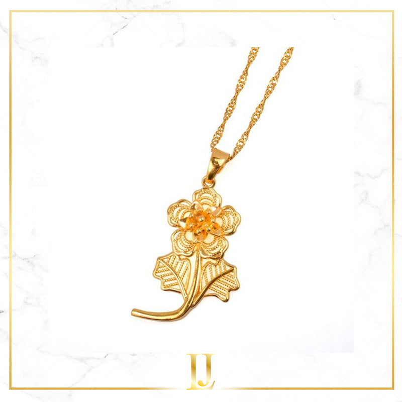 Lica Rose Pendant Neckalce - Limitless Jewellery