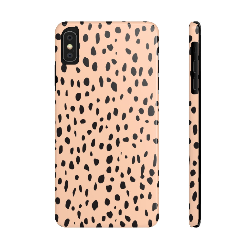 Cheetah Case Mate Slim Phone Case