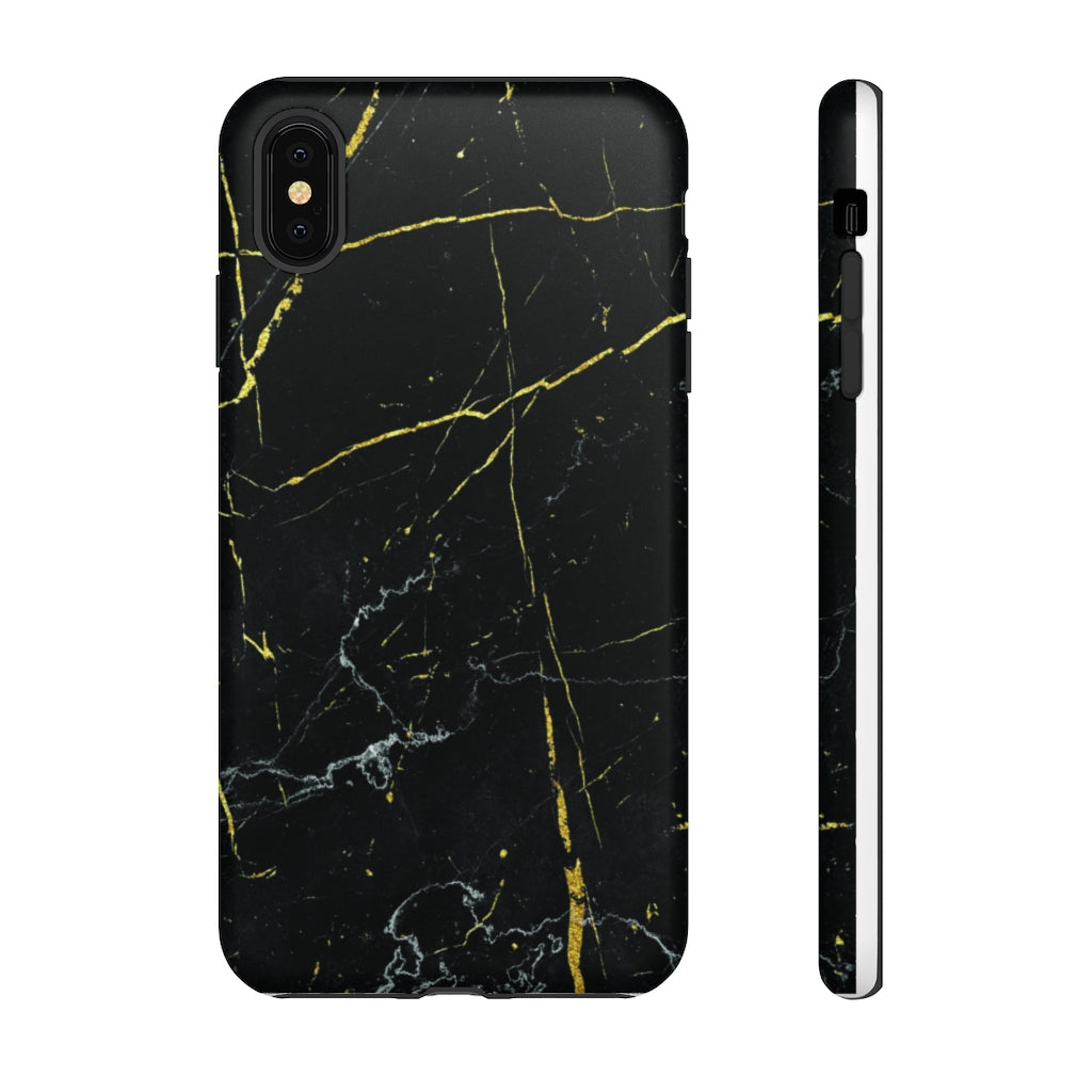 Dark Marble Tough Case - Limitless Jewellery