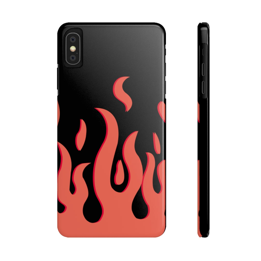 Fire Flames Case Mate Slim Phone Cases