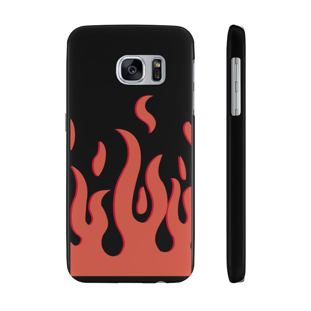 Fire Flames Case Mate Slim Phone Cases