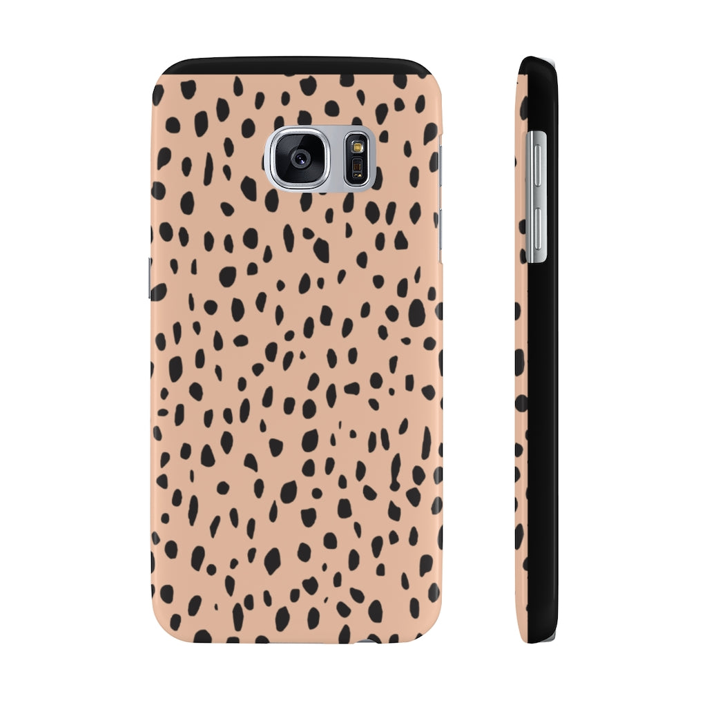 Cheetah Case Mate Slim Phone Case