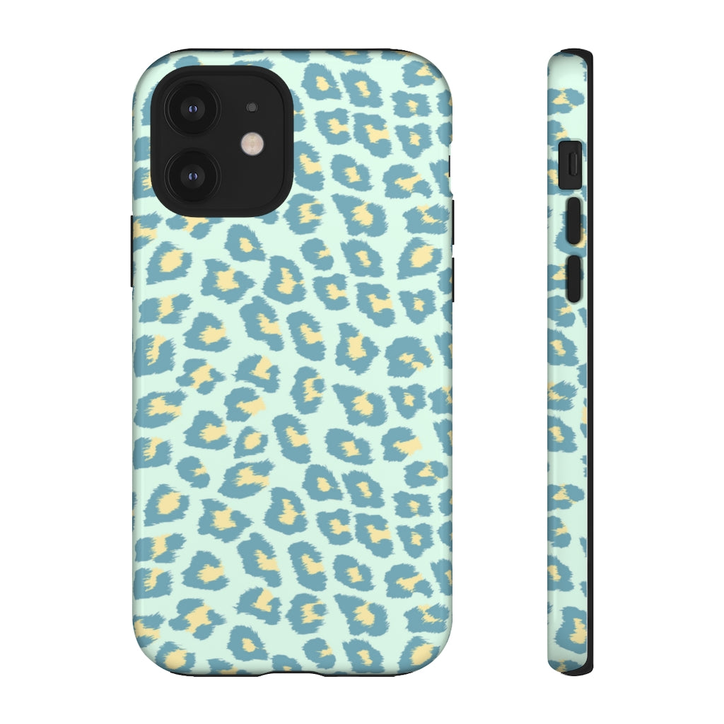 Green Cheetah Leopard Phone Case