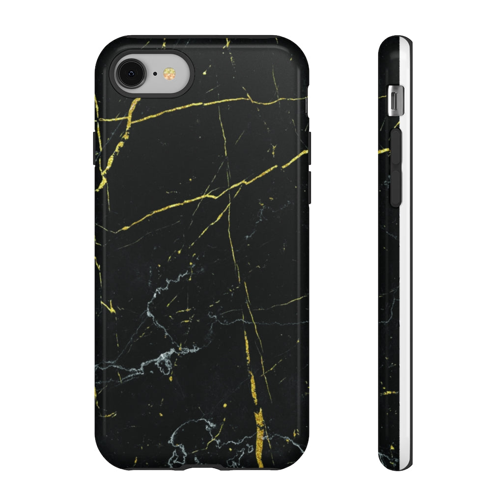 Dark Marble Tough Case - Limitless Jewellery