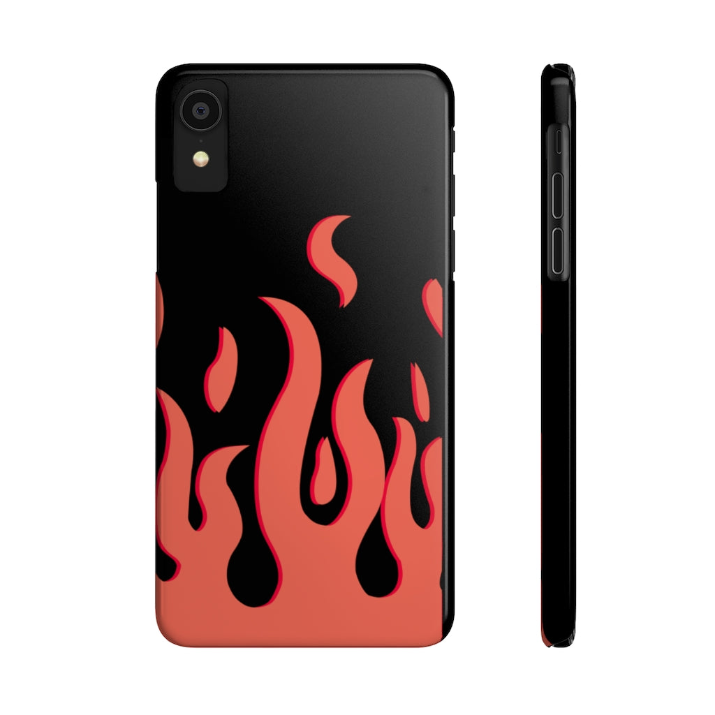 Fire Flames Case Mate Slim Phone Cases