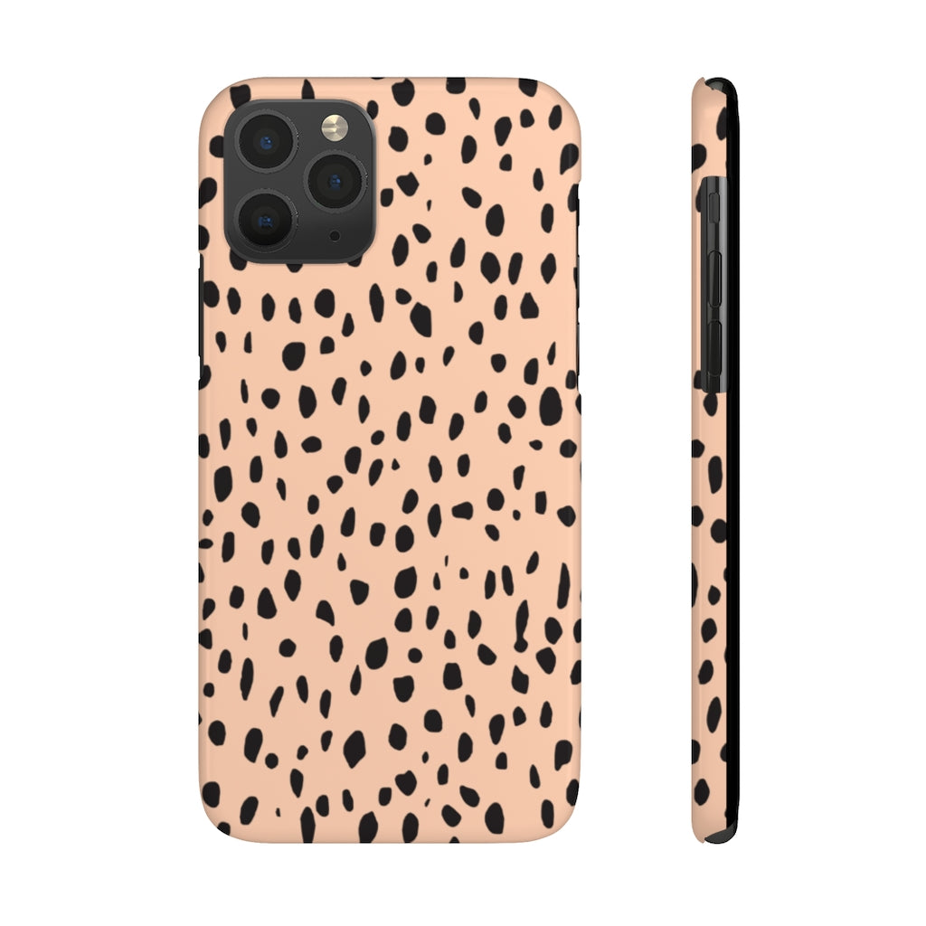 Cheetah Case Mate Slim Phone Case