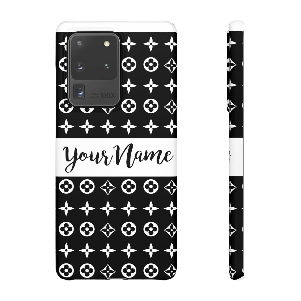 Personalized Floral Print Phone Case - Limitless Jewellery